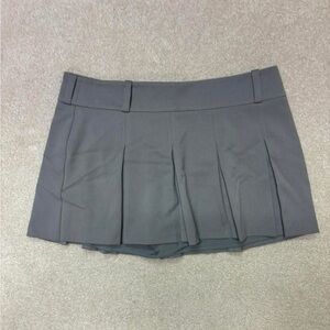 Abercrombie & Fitch Gray Mini Skirt